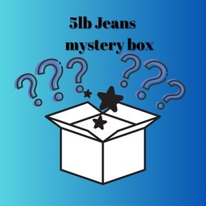 5lb mystery jeans box